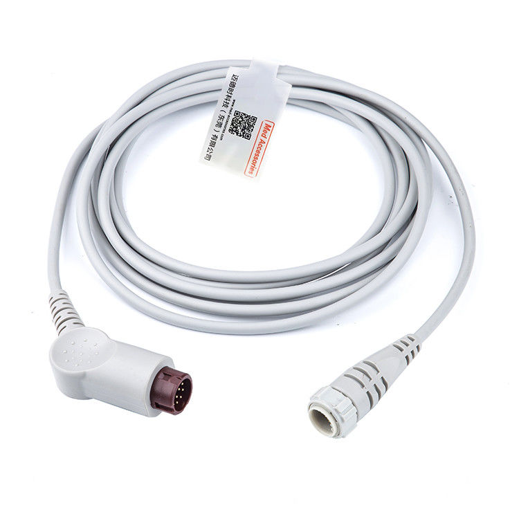 Çoklu Görüntü IBP Adaptör Kablosu Yumuşak 12 Pin HP ile Transducer MX Bağlantısı IBP