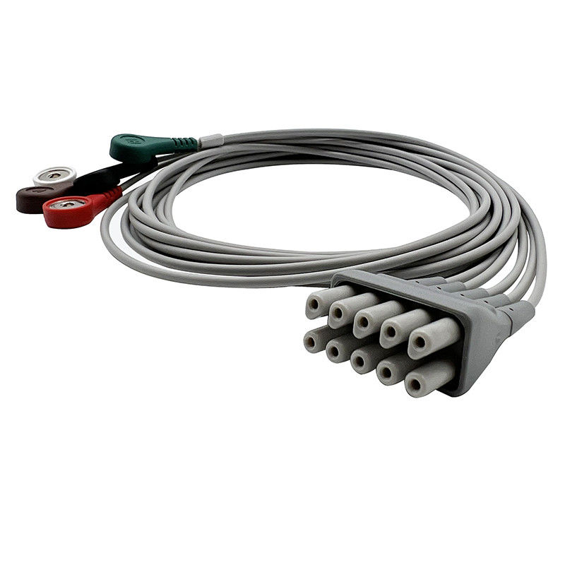 9293-059-50 Welch Allyn EKG Lead Set, 3 veya 5 Kablo Çarpma Sonları
