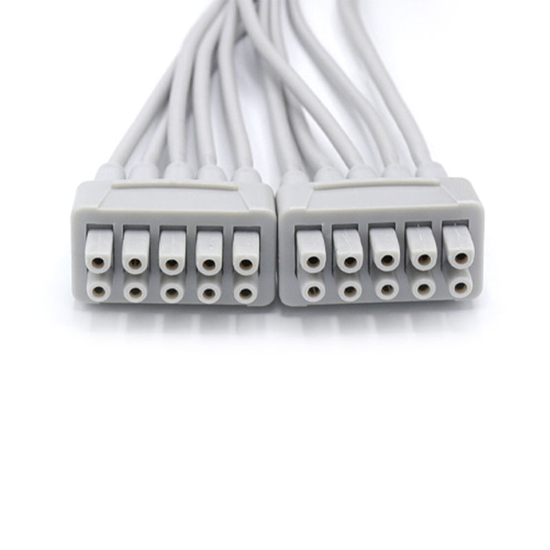 GE Marquette EKG Kablosu 10 Leads Gri Renk Uygun Sabit