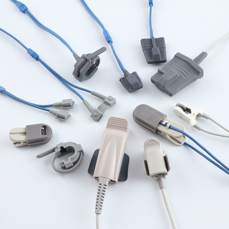 Uyumlu Tekrar Kullanılabilir Spo2 Sensörü Ana Marka Monitörleri İçin Latekssiz