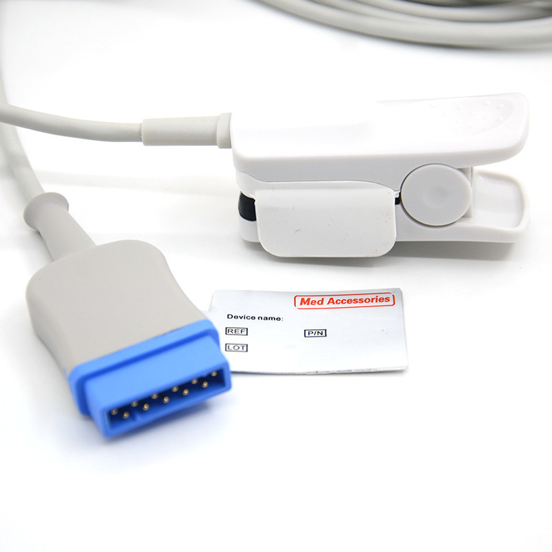 Uyumlu GE Marquette Yetişkin Parmak Spo2 Sensörü 11 Pinsensor spo2