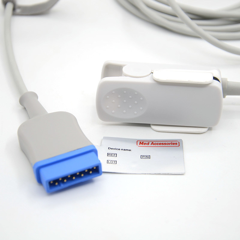 Uyumlu GE Marquette Yetişkin Parmak Spo2 Sensörü 11 Pinsensor spo2