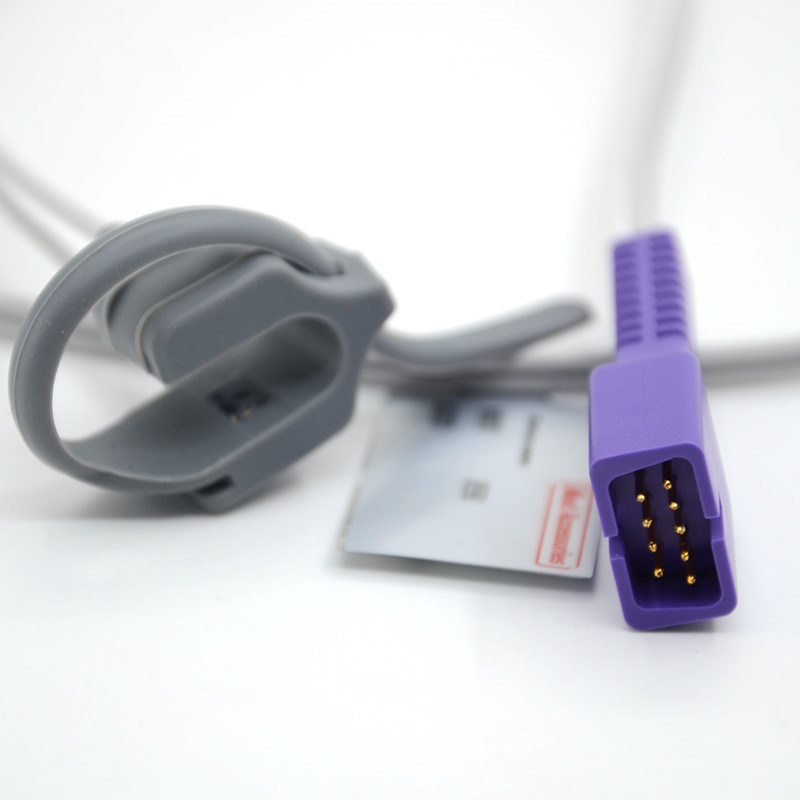 Yenidoğan hasta kullanımı Nellcor için uyumludur tekrar kullanılabilir Oximeter 9 pin Uyumludur Nellcor Spo2 Sensörü