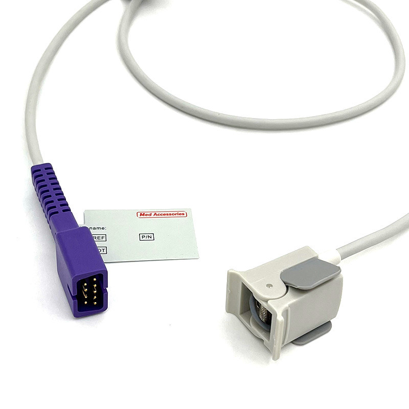 Taşınabilir Nabız Oksimetresi Spo2 Sensörü Pediatrik Çok Fonksiyonlu Nellcor Modülü 9 Pin