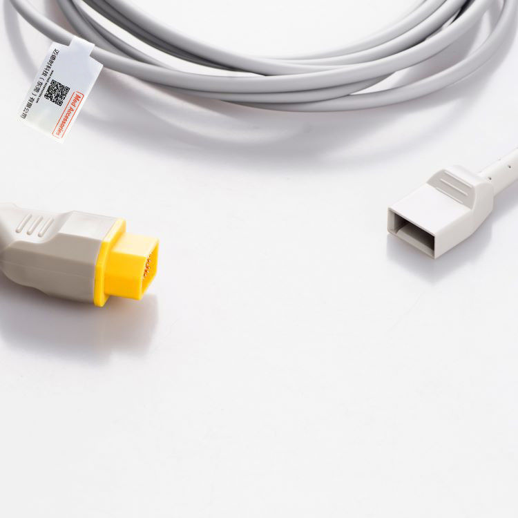 Nihon Kohden To BB Transducer IBP Adaptör Kablosu Tıbbi Bakım Aksesuarları İçin İnvaziv Kan Basıncı