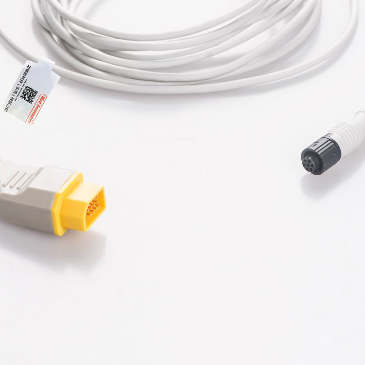 Nihon Kohden To BB Transducer IBP Adaptör Kablosu Tıbbi Bakım Aksesuarları İçin İnvaziv Kan Basıncı