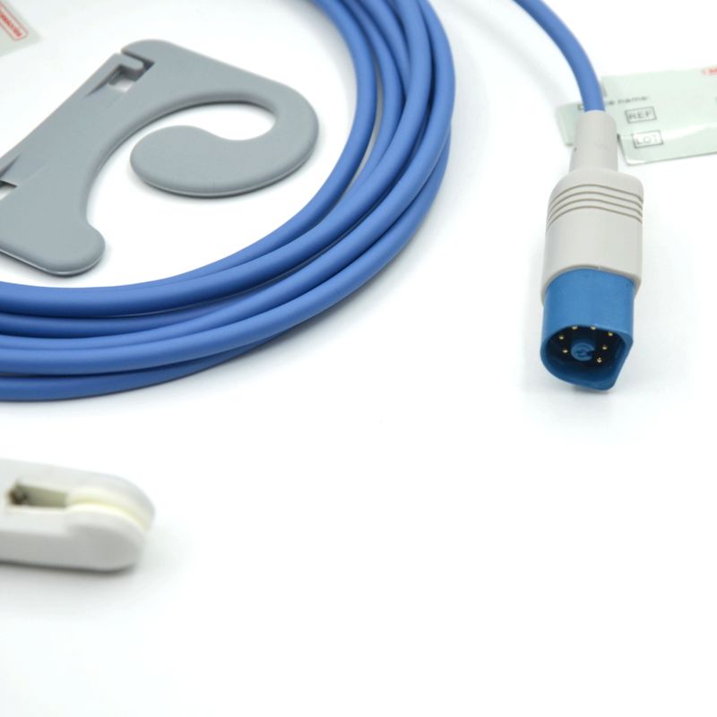 Tekrar kullanılabilir Üretici Monitör Aksesuarları Uyumlu Philips SpO2 Sensörü Yetişkin Kulak Klemesi