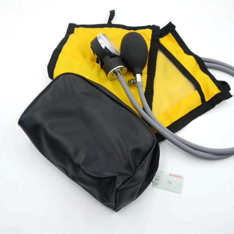 Hastane Aksesuarları TPU Yeniden Kullanılabilir Manuel Basınçlı İnfüzyon Torbası, Aneroid Ölçerli Basınçlı İnfüzyon Torbası