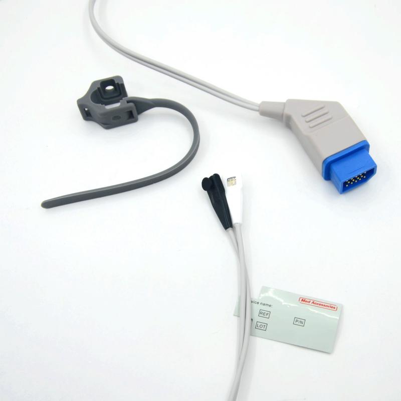 Aksesuarlar SpO2 Sensörü Uyumlu Nihon Kohden Tekrar Kullanılabilir Çoklu Alan Üretici Monitör