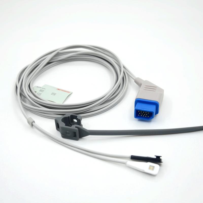 Aksesuarlar SpO2 Sensörü Uyumlu Nihon Kohden Tekrar Kullanılabilir Çoklu Alan Üretici Monitör