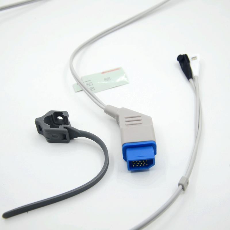 Aksesuarlar SpO2 Sensörü Uyumlu Nihon Kohden Tekrar Kullanılabilir Çoklu Alan Üretici Monitör