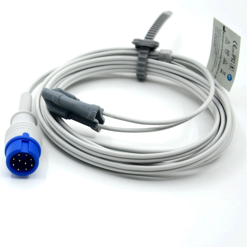 High Quality  Pediatric Soft Clip Manufacturer Medical Accessories Reusable Compatible With Zoll Monitor SpO2 Sensor