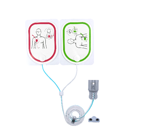 Philips AED FR2, FR2+, FR3, MRx, XL, XL+ için HEARTSTART Tek Kullanımlık Defibrilasyon Pedleri, HEARTSTREAM FORERUNNER