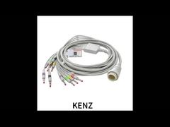 Çok fonksiyonel EKG EKG Kabloları Tıbbi Uygulanabilir Uygun Drager Siemens